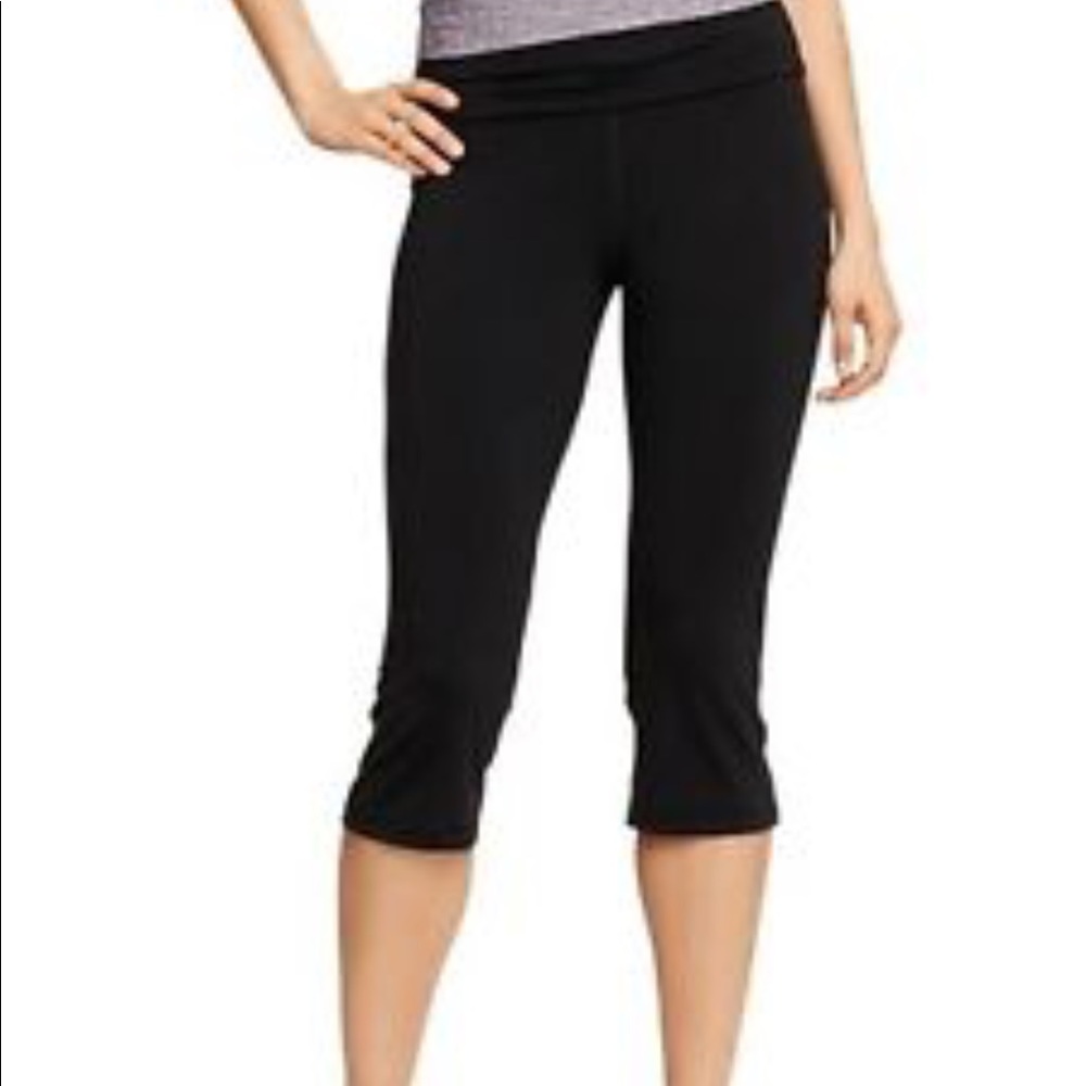 Black workout Capri pant, EUC